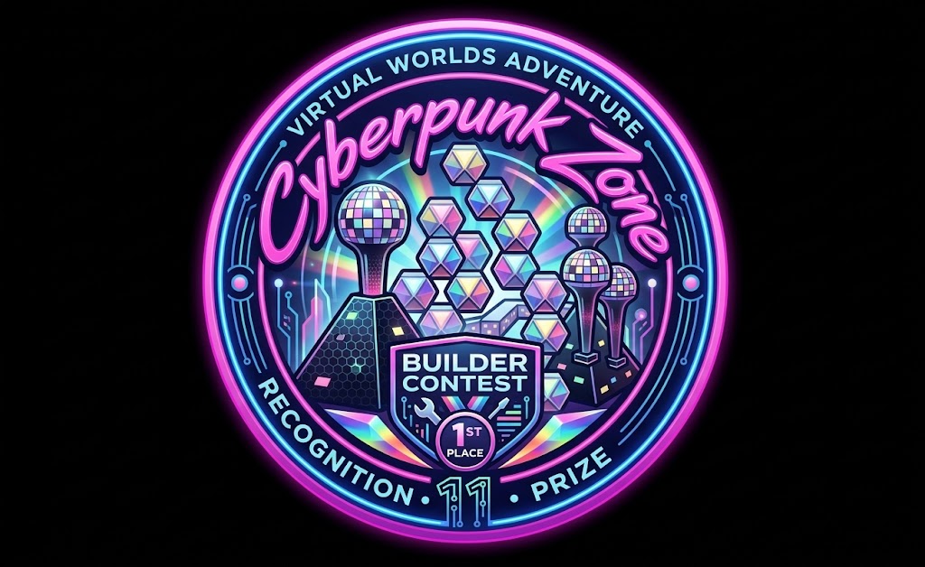 CyberPunk Builder Contest second prize badge