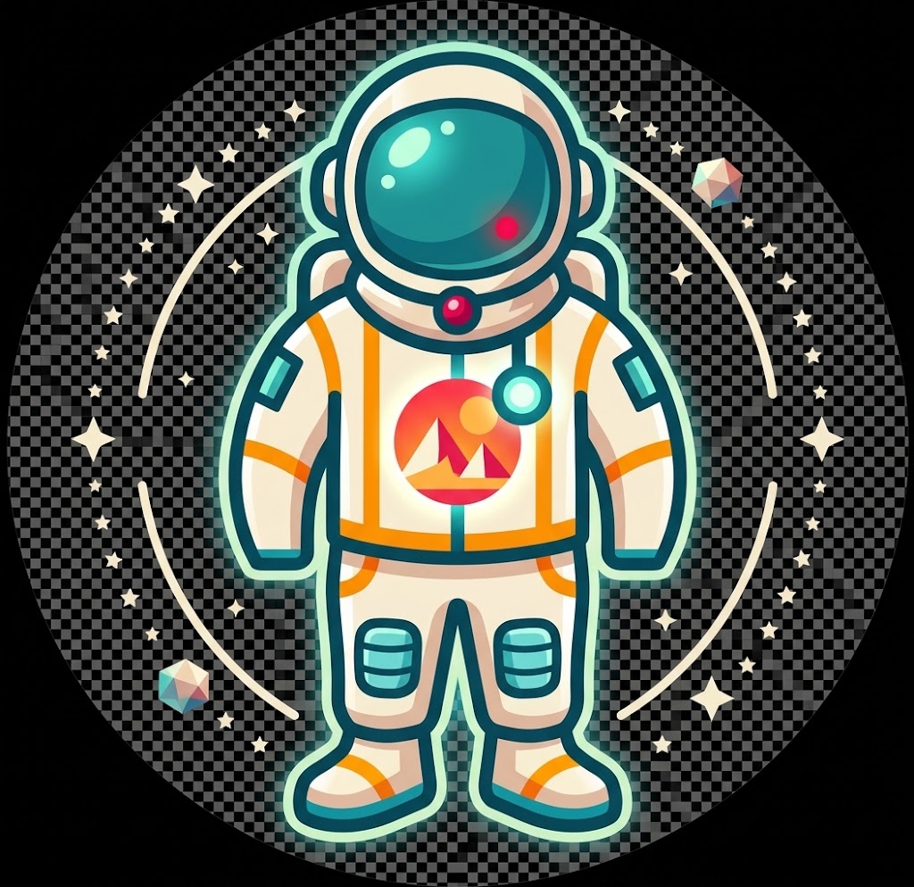 Decentraland Astronaut Suit prize badge